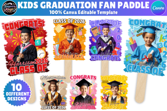 Celebrate Their First Big Milestone: How to Create Adorable Graduation Paddle Fans