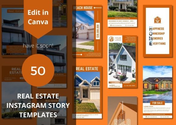 Choosing the Right Visual Tools: A Deep Dive into Real Estate Story Canva Templates