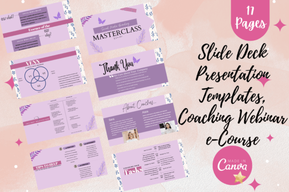 Coaching Webinar E-Course Templates: Streamlining Your Digital Education