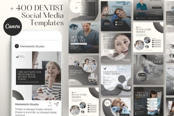 Dental Clinic Instagram Templates for a Polished Practice