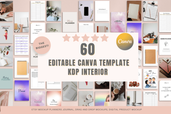 Launch Your Publishing Business: 60 Editable KDP Interiors Templates