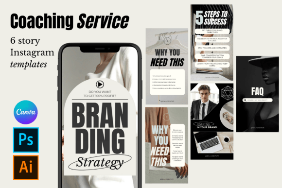 Refined Bold Coaching Story Templates: A Visual Guide for Modern Professionals