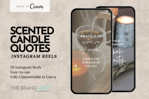 Strategic Deployment: Leveraging Scented Candle Quotes Reels Templates for Brand Growth