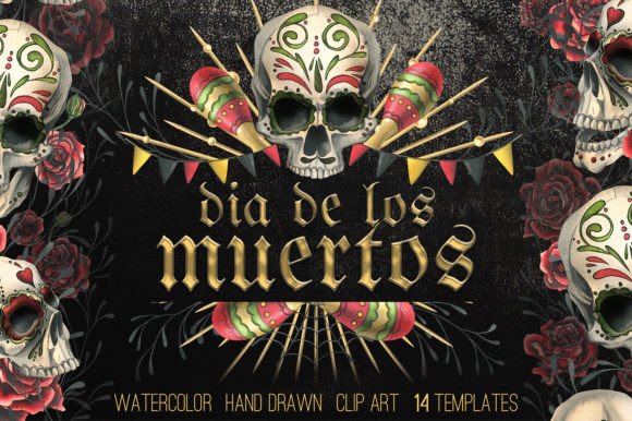 Streamlining Your Día de los Muertos Designs: A Practical Guide to Using Watercolor Templates
