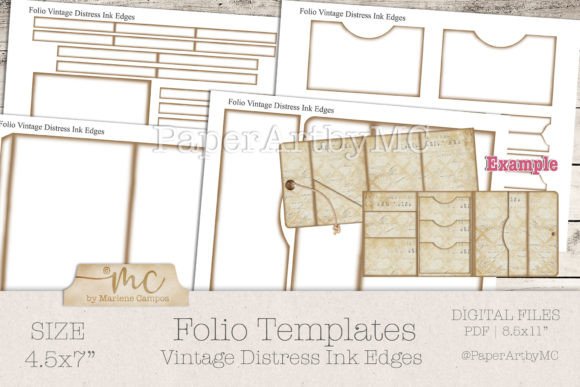 The Art of Tangible Creation: Mastering Junk Journal Folio Templates for Vintage Projects